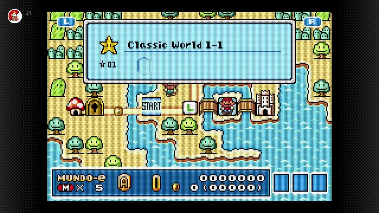 Super Mario Advance 4: Super Mario Bros. 3 - Gameplay Mundo e