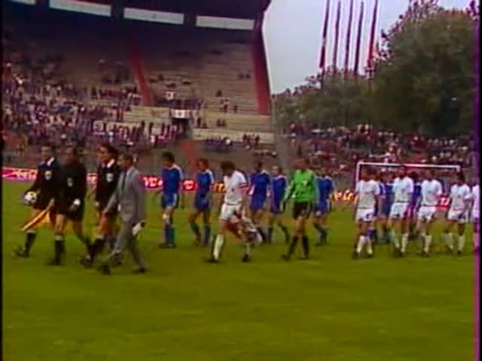 Dinamo Tbilisi v FC Carl Zeiss Jena 13 Mai 1981 EP der Pokalsieger Finale inklusive Siegerehrung ohne Kommentar