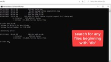 all ways to search files in your computer using dos commpand prompt