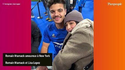 PHOTO Romain Ntamack : Baiser de cinéma avec la belle Lisa pendant leur séjour romantique à New York