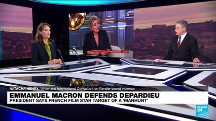 ''What is wrong with our president?': Macron under fire for remarks defending Depardieu