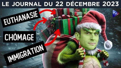 Macron : la panne de Noël ? - JT du vendredi 22 décembre 2023