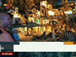 Carabobo | Familia Montoya realiza tradición del pesebre con piezas creadas a mano