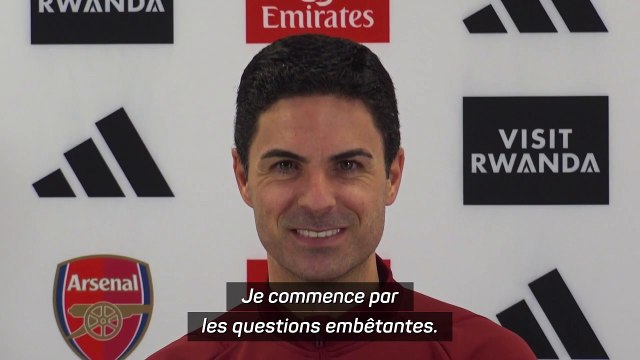 Arteta : Nous continuerons à jouer la Ligue des champions