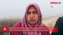 Görüş mesafesinin 10 metreye kadar düştüğü Hatay’da sürücüler zor anlar yaşadı