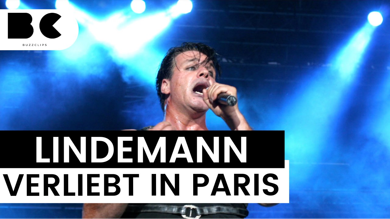 Till Lindemann mit neuer Freundin in Paris!