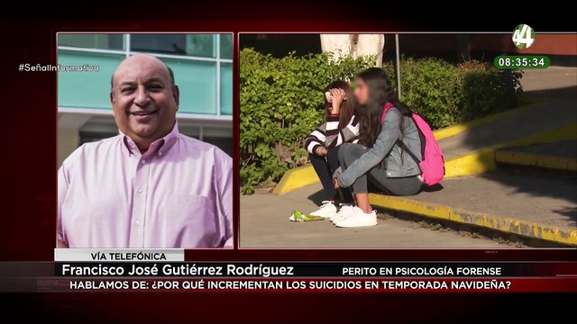 Francisco José Gutiérrez habla del ¿por qué incrementan los suicidios en temporada navideña?