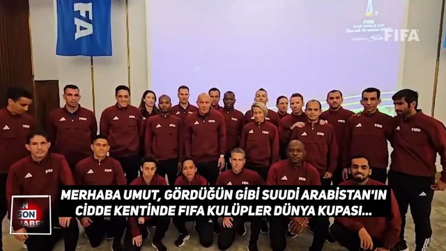 FIFA Kulüpler Dünya Kupası hakemlerinden Halil Umut Meler'e destek