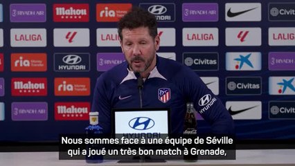 Atlético - Simeone : “Faire mal là où nous pensons pouvoir leur faire du mal”