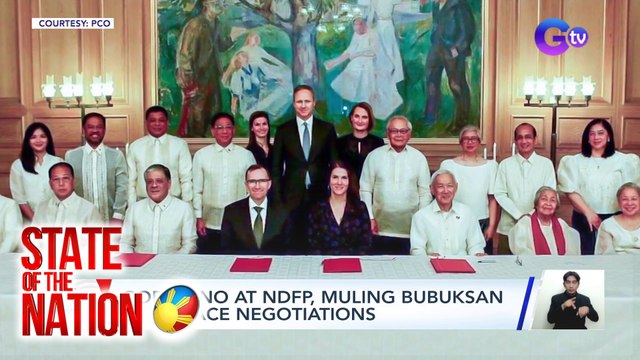 Gobyerno at NDFP, muling bubuksan ang peace negotiations | SONA
