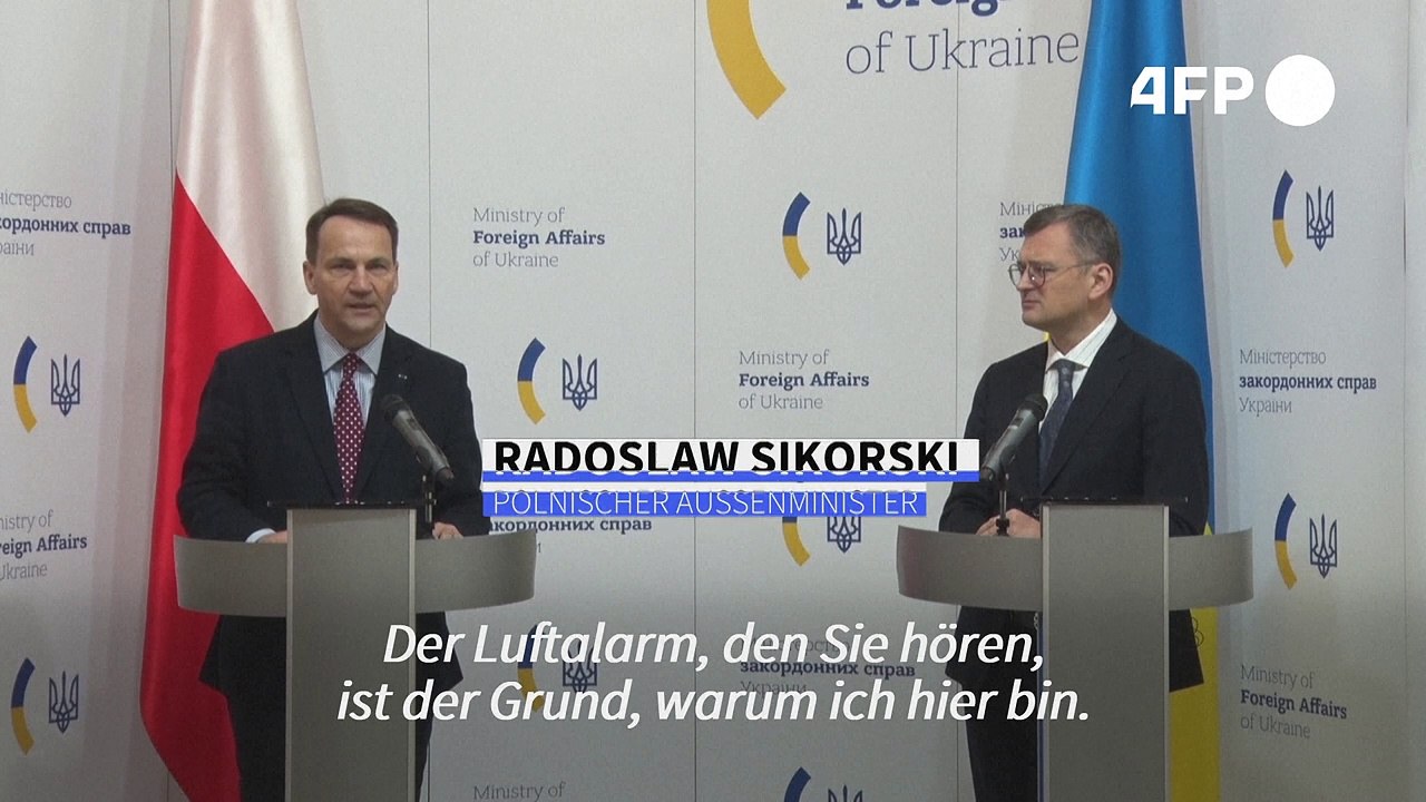 Polens neuer Außenminister unterstützt Ukraine in 'titanischem' Kampf