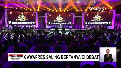 [FULL] Debat Muhaimin, Gibran, dan Mahfud soal Rasio Pajak hingga SGIE