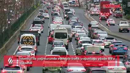 Valilik ve AKOM'dan İstanbul için uyarı! Trafik yoğunluk yüzde 90'a yaklaştı