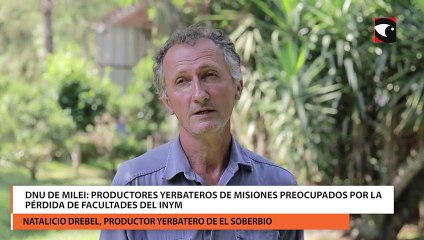 Télécharger la video: DNU de milei productores yerbateros de misiones preocupados por la pérdida de facultades del INyM