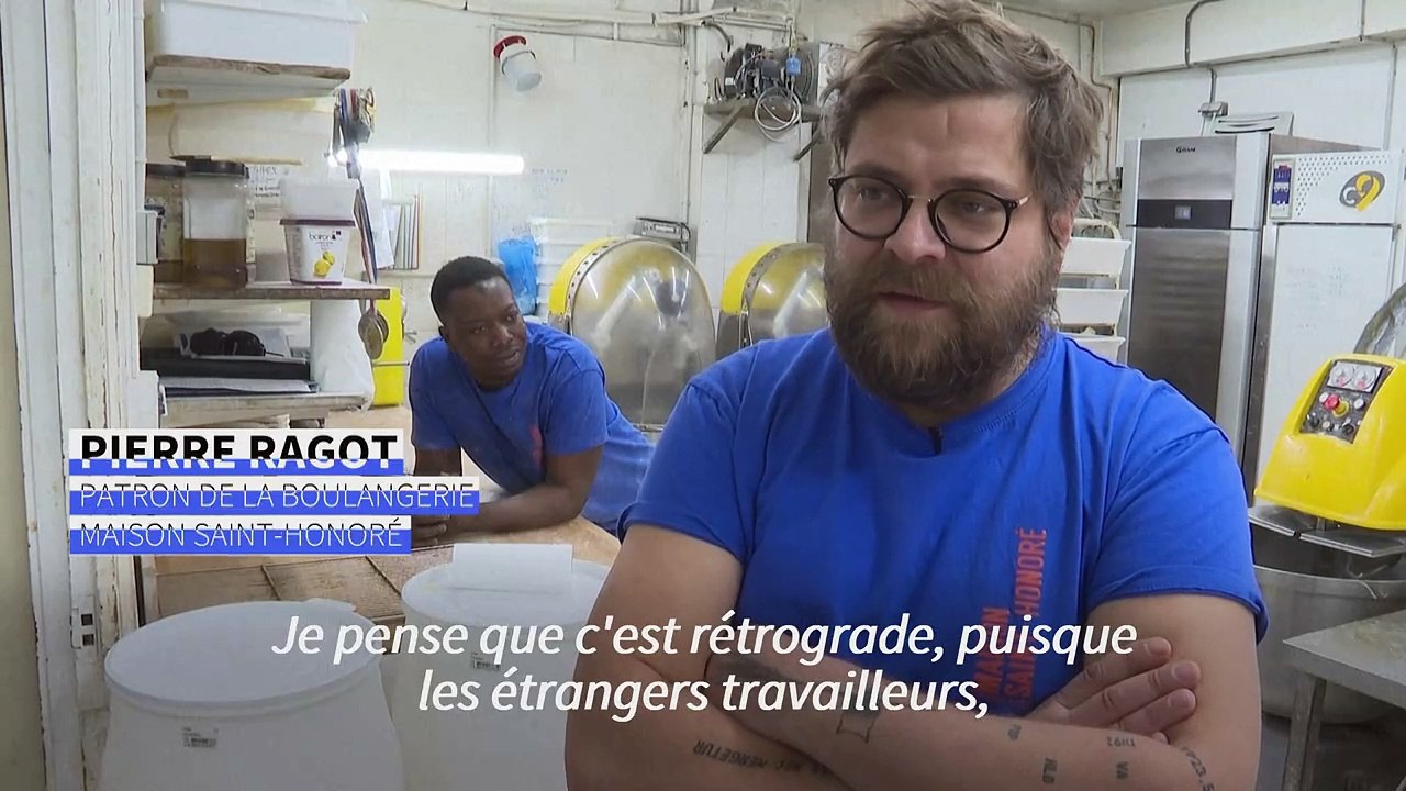 A Marseille, des boulangers déplorent "le décalage" de la loi immigration