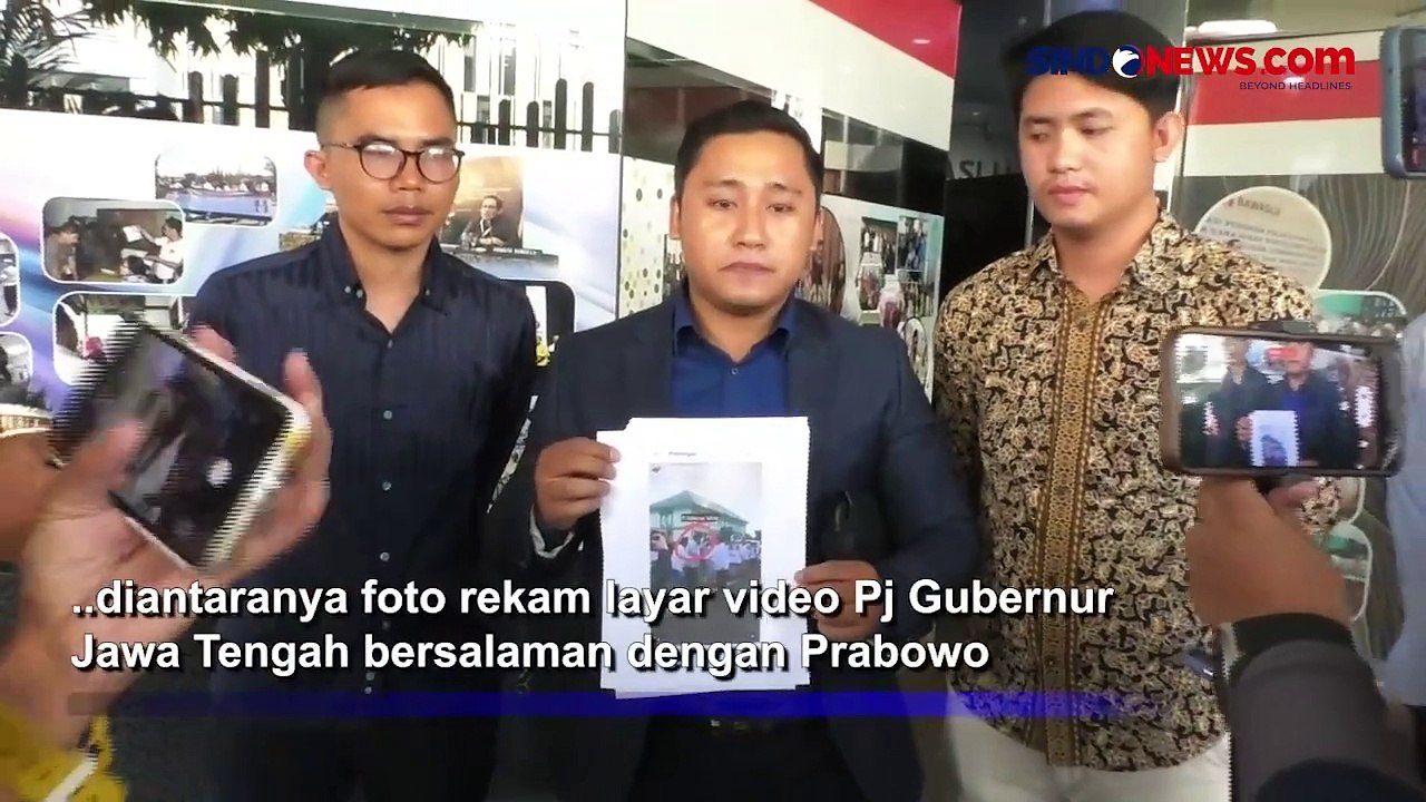 Diduga Tidak Netral, Pj Gubernur Jawa Tengah Dilaporkan ke Bawaslu RI