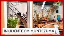 Teto de igreja desaba e deixa 80 feridos em Minas Gerais