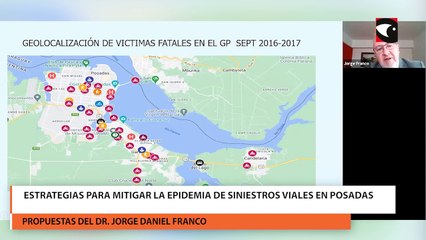 Download Video: Estrategias para mitigar la epidemia de siniestros viales en Posadas