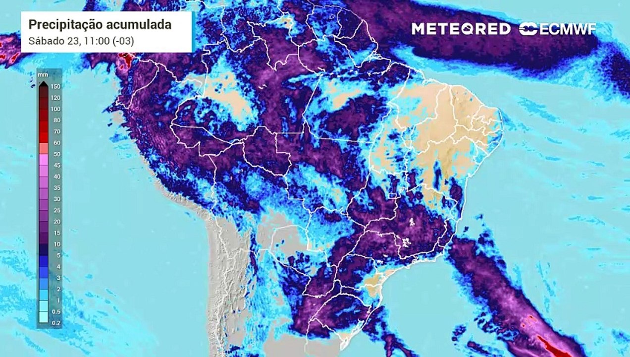 Natal será marcado por tempestades severas, chuvas intensas e até tempo firme! Confira a previsão para todo o Brasil