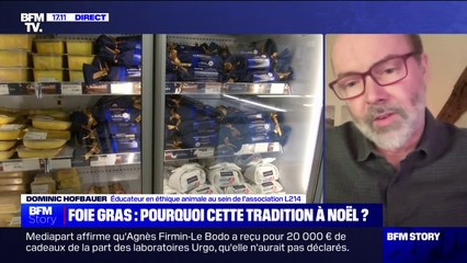 Foie Gras: "Le problème n'est pas dans l'acte de gavage en soi, il est dans les conséquences de l'alimentation forcée pour la santé des animaux", affirme Dominic Hofbauer (éducateur en éthique à L214)