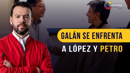 Carlos Fernando Galán se enfrenta a Claudia López y Gustavo Petro por la ALO