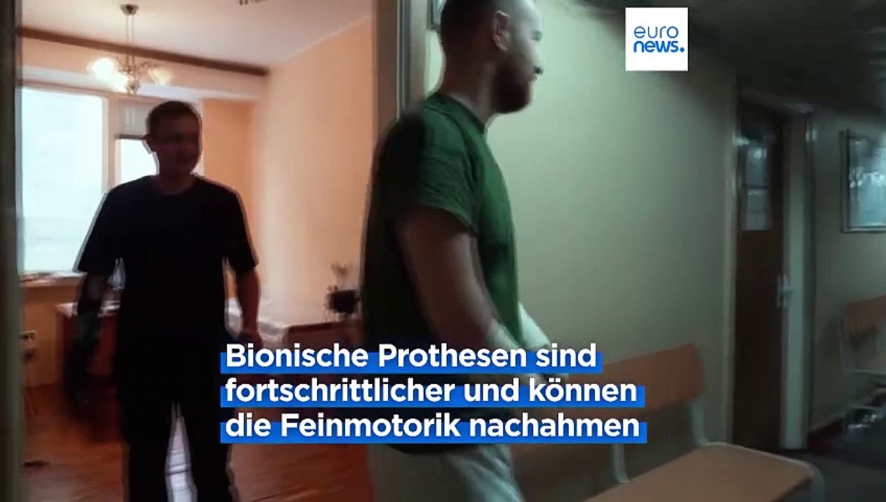 Krieg in der Ukraine: Bionische Prothesen retten Menschenleben