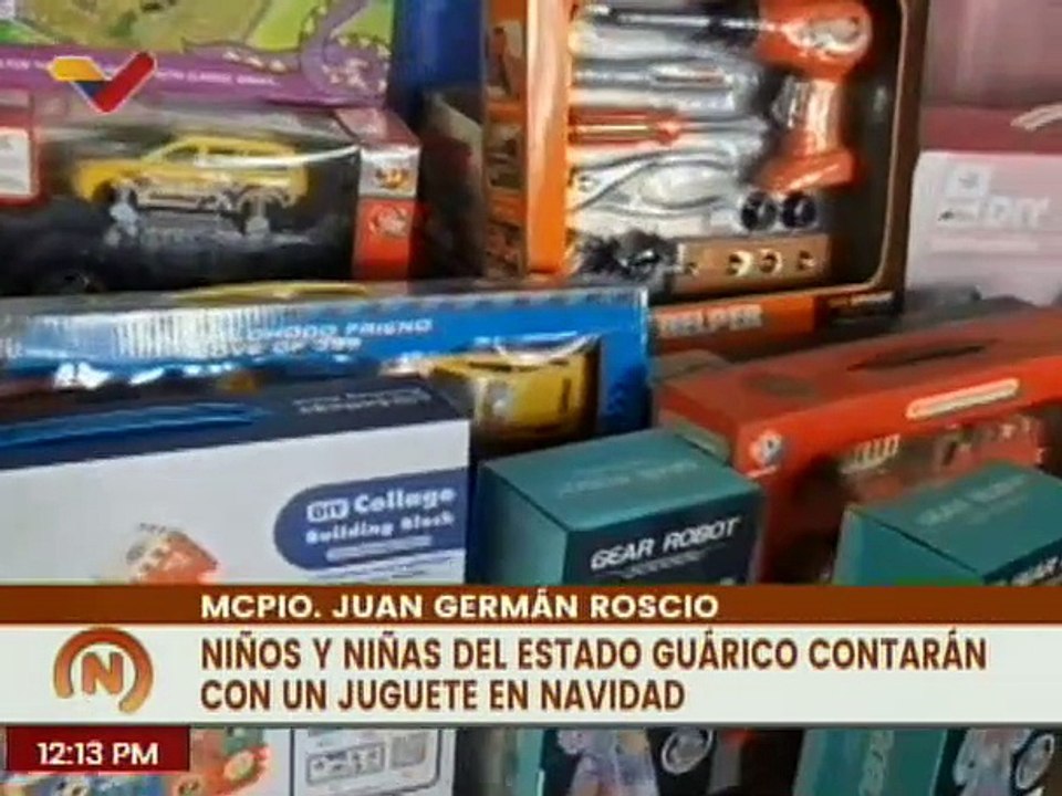 Guárico | Gobernador Vásquez garantiza a los niños guariqueños un juguete para la navidad