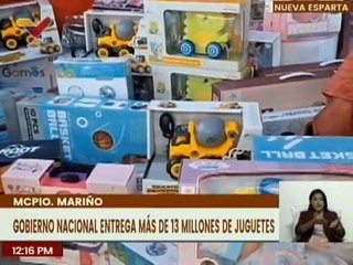 Más de 13 millones de juguetes serán repartidos en las comunidades de Nueva Esparta