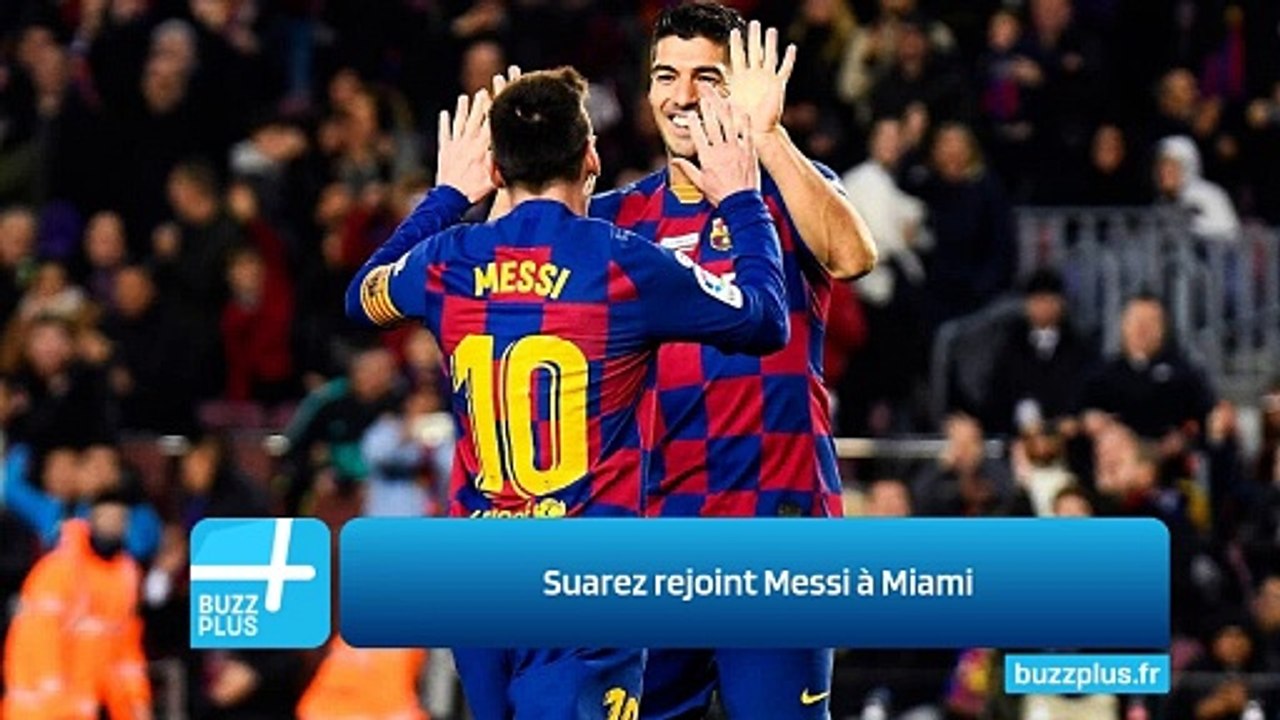 Suarez rejoint Messi à Miami