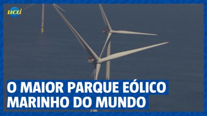 Projeto de maior parque eólico marinho do mundo no Reino Unido