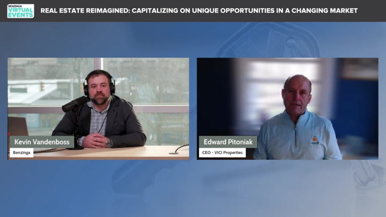 Ed Pitoniak, CEO Of VICI Properties (Caesars Palace, MGM Grand & More) Speaks At The Real Estate Reimagined Webinar!