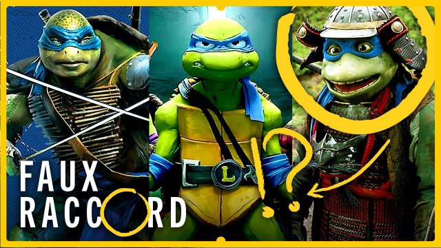 Les (Mutantes ?) Erreurs dans les films Tortues Ninja | Faux Raccord