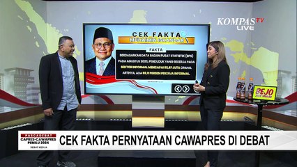 Ternyata ini Fakta dari Pernyataan Muhaimin, Gibran, Mahfud di Debat Cawapres 2024
