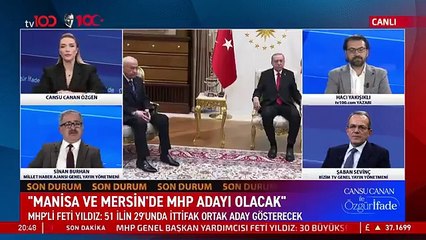 Sinan Burhan'dan canlı yayında İstanbul iddiası