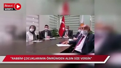 AKP'li kadın başkandan Erdoğan'a, "Rabbim benim çocuklarımın ömründen alsın size versin"