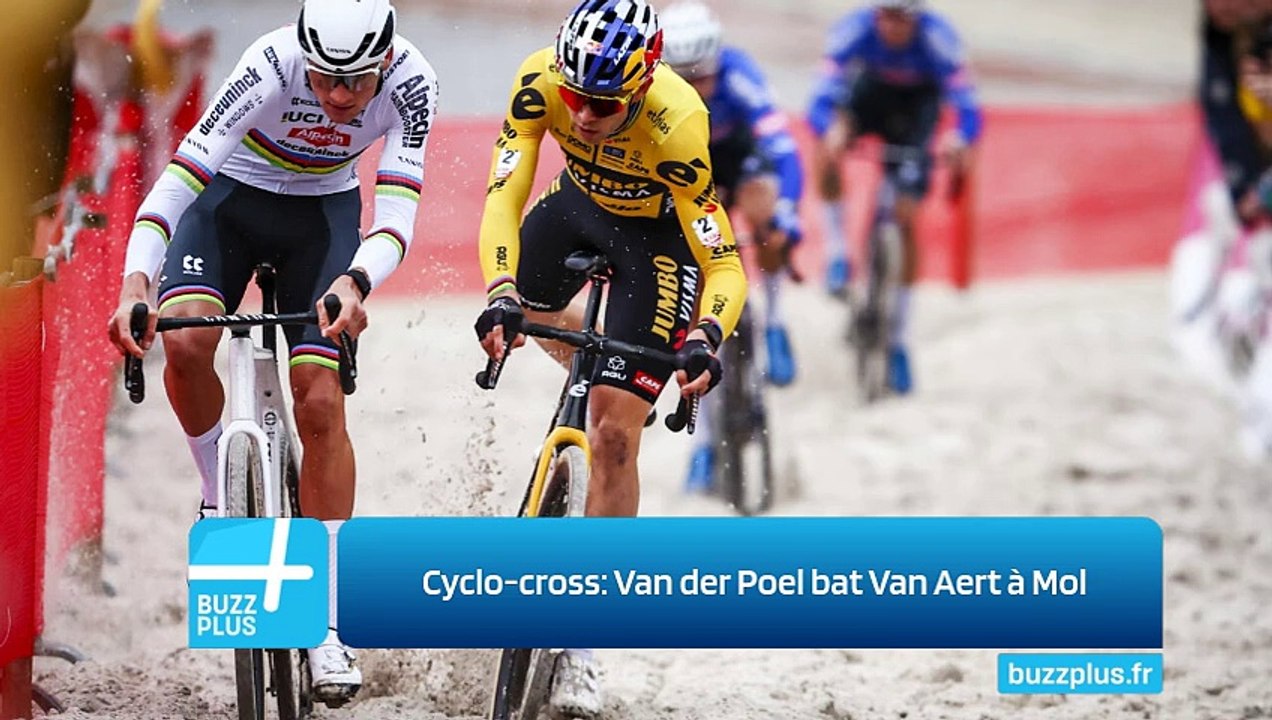 Cyclo-cross: Van der Poel bat Van Aert à Mol
