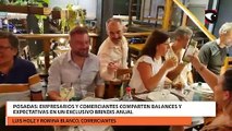 Brindis de fin de año entre comerciantes y empresarios de Posadas