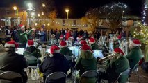 Crediton Town Band Carols in the Square 2023 White Christmas Video by Alan Quick IMG_2551