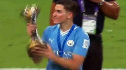 Con un doblete de Julián Álvarez, Manchester City goleó al Fluminense y ganó el Mundial de Clubes