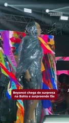 Beyoncé aparece de surpresa na Bahia