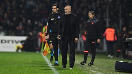 Pioli: "Mancata attenzione e determinazione"