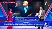Juan Carlos Lizarzaburu: Congresista que emitió comentarios sexistas manda saludos por navidad
