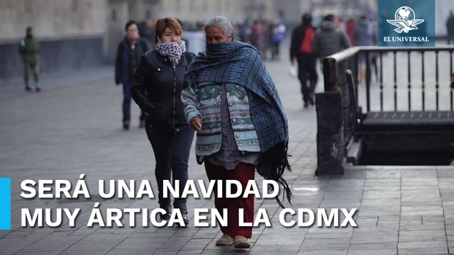 ¡Ya suéltanos! Alertan por temperaturas de hasta 0 grados, heladas y aire ártico en la CDMX