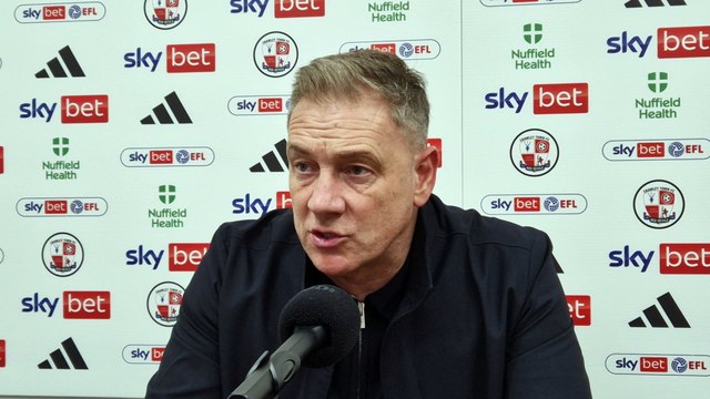 'The worst they have played under me' - Crawley Town boss Scott Lindsey after the 2-1 loss to AFC Wimbledon