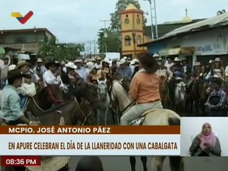 Apure | Desfile con una cabalgata para celebrar el día de la llaneridad realizaron en Guasdualito