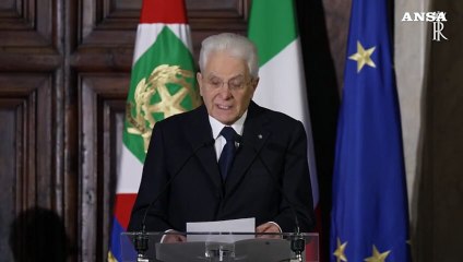 Mattarella: "Viviamo un tempo affascinante ma drammatico"