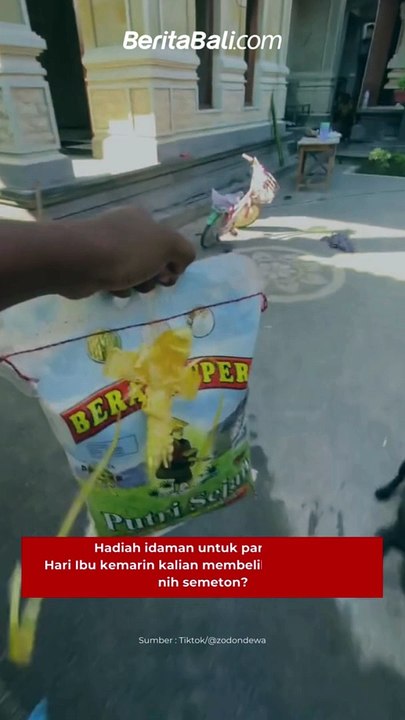 Hadiah idaman untuk para Ibu! Hari Ibu kemarin kalian membelikan hadiah apa nih semeton?