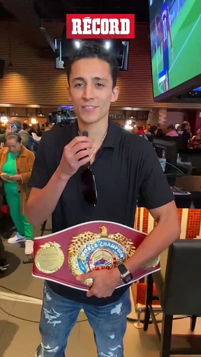 RAFAEL ESPINOZA, campeón peso pluma OMB: 'Espero DEFENDER mi título en 2024'