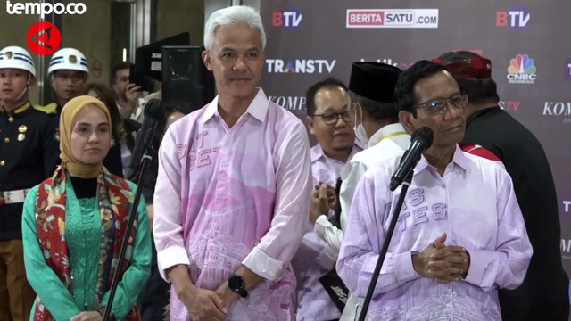 Ini Makna Kemeja Ungu dan Pink yang Dipakai Ganjar Pranowo dan Mahfud MD
