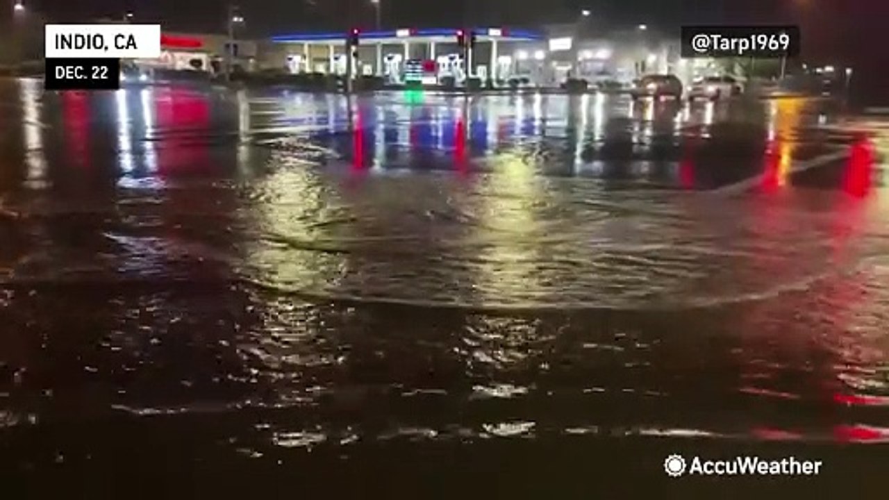 Heavy rain spreads across the Southwest